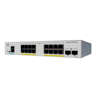 سيسكو C1000-16T-E-2G-L جيجابيت إثنتر إدارة الأعمال الطبقة 2 المفاتيح 16 منفذ جيجابيت واجهة الاتصال العلوي 2 SFPs