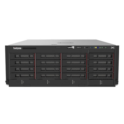 لينوفو ST650V2 خادم GPU للتعلم العميق 4310 * 2 / 64G / 2 * 480G + 4 * 8T / R530-8i