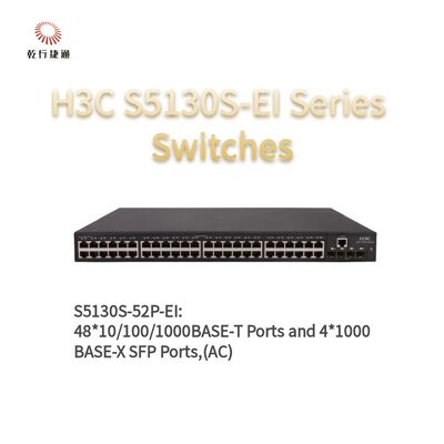 سلسلة H3C S5130S-52P-EI محسنة مفتاح الوصول جيجابيت