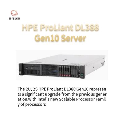 خادم تكنولوجيا المعلومات المؤسساتية المستقبلية HPE DL388 Gen10 Rack Server