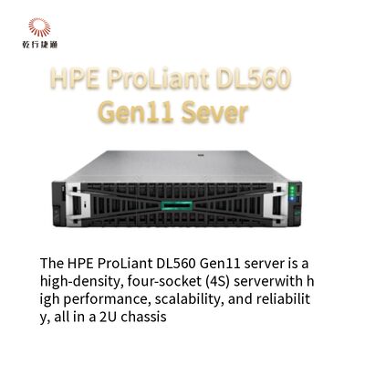 إحداث ثورة في مركز البيانات HPE ProLiant DL560 Gen11 الرسوم المتحركة الفيديو السرعة القصوى والخادم القابل للتوسع