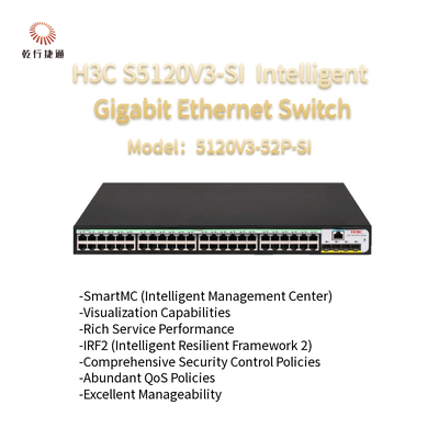 H3C S5120V3-SI S5120V3-52P-SI المفتاح الذكي الخضراء جيجابيت إيثيرنت