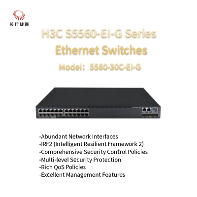 محولات إيثرنت عالية الأداء من سلسلة H3C S5560-EI-G S5560-30C-EI-G-H1