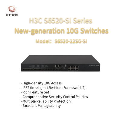محول H3C S6520-SI سلسلة S6520-22SG-SI الجيل الجديد 10G