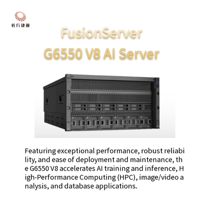 FusionServer G6550 V8 6U خادم الذكاء الاصطناعي AMD EPYC TM 9005 سلسلة المعالجات