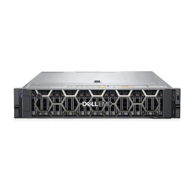 2U Rackmount خادم Dell Poweredge Server EMC R750xs التخزين