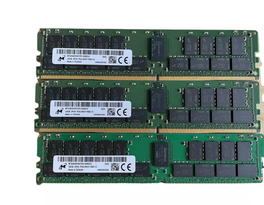 ذاكرة وصول عشوائي (RAM) للخادم بسعة 64 جيجا بايت من Hynix ذات رتبة مزدوجة x4 DDR4-3200 ذاكرة REG RDIMM ECC