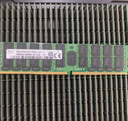 ذاكرة وصول عشوائي (RAM) للخادم بسعة 64 جيجا بايت من Hynix ذات رتبة مزدوجة x4 DDR4-3200 ذاكرة REG RDIMM ECC