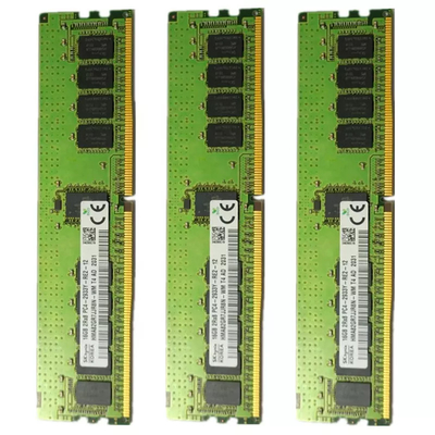 ذاكرة وصول عشوائي (RAM) للخادم بسعة 64 جيجا بايت من Hynix ذات رتبة مزدوجة x4 DDR4-3200 ذاكرة REG RDIMM ECC