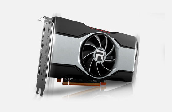 بطاقة رسومات AMD Radeon RX 6400 Geforce 16 جيجابت في الثانية 64 بت سلسلة AMD RX 6000