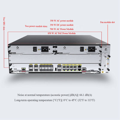 NetEngine AR6300 HUAWEI Enterprise Network Router 2 * SRU Slot 4 * SIC Slot