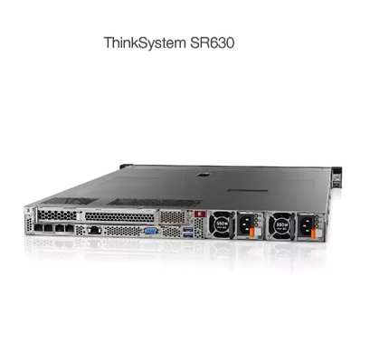 12 فتحة 1U Rackmount Server Lenovo ThinkSystem SR630 Rack Server