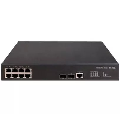 محول مُدار من طبقتين بجيجابت كامل و 8 منافذ Poe S5120V2-10P-PWR-LI H3C