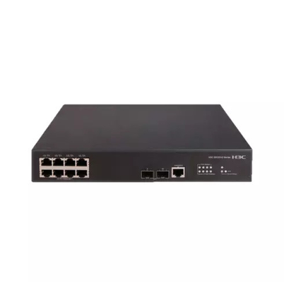 محول مُدار من طبقتين بجيجابت كامل و 8 منافذ Poe S5120V2-10P-PWR-LI H3C