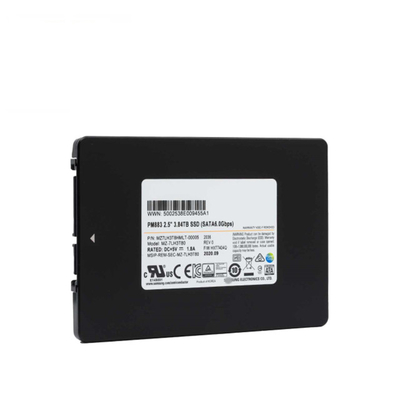 MZ7LH3T8HMLT Samsung PM883 3.84 تيرابايت 6 جيجابت / ثانية 2.5 &quot;AES 256 بت محرك أقراص الحالة الصلبة