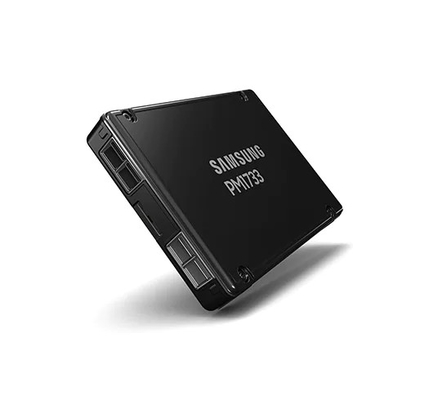 PCIe Gen4 X4 NVMe U.2 2.5 بوصة داخلي SSD Samsung PM1733 SSD 3.84 تيرا بايت