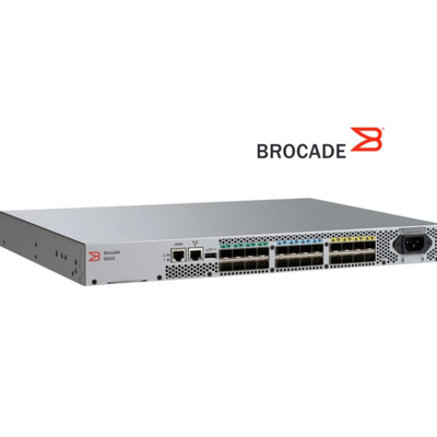 شبكة منطقة التخزين Brocade 6510 محول القنوات الليفية 16 32 و 64 جيجابت