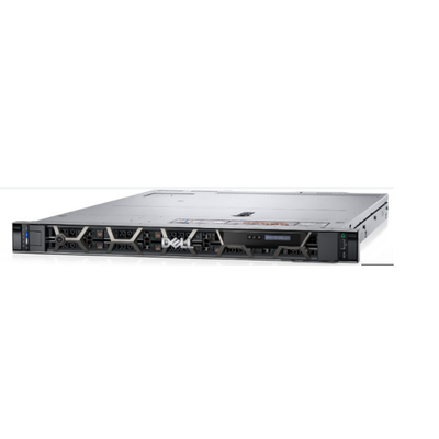 EMC R450 Dell Poweredge Server 1u حتى 4 محركات أقراص NVMe PCIe SSD أو 4 x 3.5SAS / SATA / SSD
