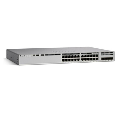 C9200L-24P-4X-E ​​Cisco Network Switch Catalyst 9200L 24 Port PoE + 4x10G Uplink