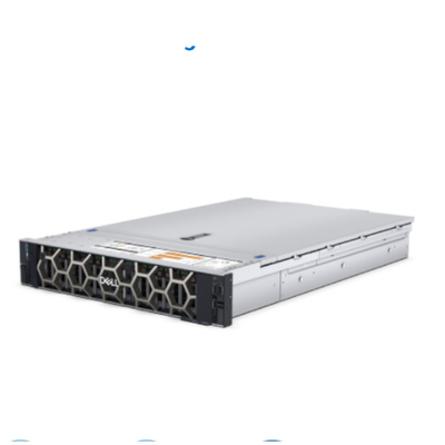 2U Dell Poweredge Server EMCR740 24 فتحات DDR4 DIMM
