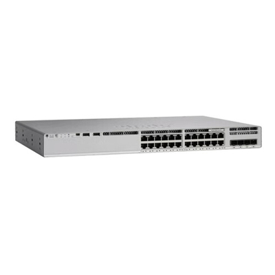 سلسلة C9200L Cisco Network Switch طبقة الوصول 2 Enterprise Gigabit 24 Port 4x 1/10G وصلات فوقية ثابتة C9200L-24T-4X-E