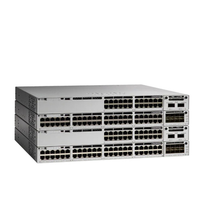 CISCO C9300-24P-A Datacom Switches جيجابيت 24 منفذ POE + مركز التقارب Uplink قابلة للتوسع