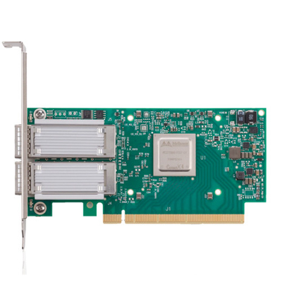 ربط بطاقة محول X-4 Lx EN Ethernet MCX4121A-ACAT GPU 2 × 25GbE SFP28 PCIe 3.0 × 8
