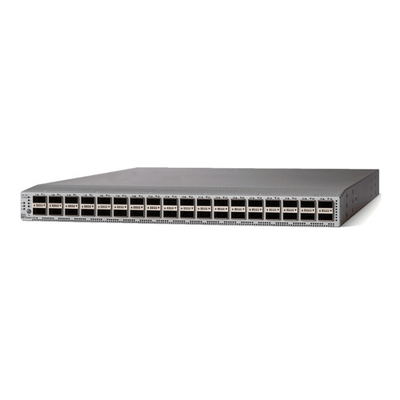 سيسكو N9K-C9336C-FX2 مركز البيانات التبديل 1RU 36p 40G / 100G QSFP28 10 جيجابيت RJ-45 128GB