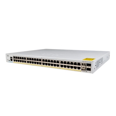 C1000-48P-4G-L 48 مفتاح الوصول إلى منفذ RJ45 PoE + 370W 104Gbps 77.38Mpps