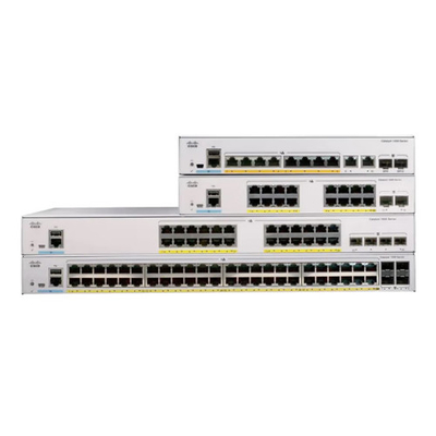 سيسكو C1000-16P-2G-L غيغابيت طبقة 2 الشبكة المدارة المؤسسات البديل 16 منفذ RJ45 PoE + 2SFP العلوية الضوئية 120W
