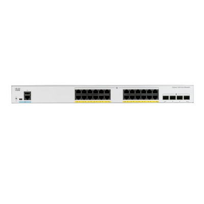 تغيير الوصول إلى سيسكو C1000-24P-4X-L 24Gigabit Ethernet RJ45 PoE + واجهات Uplink 4 SFP + 195W