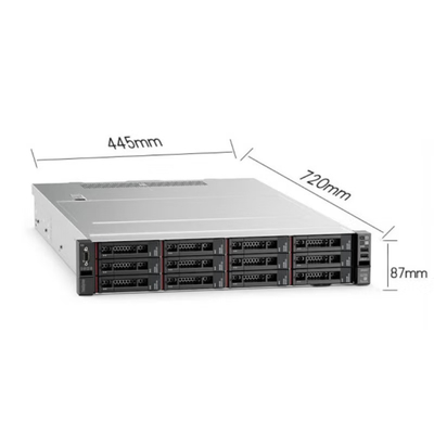 لينوفو HR650X 2U ريك سيرفر الذهب 5218*2/128G/480G+4*1.2T/R730-8i