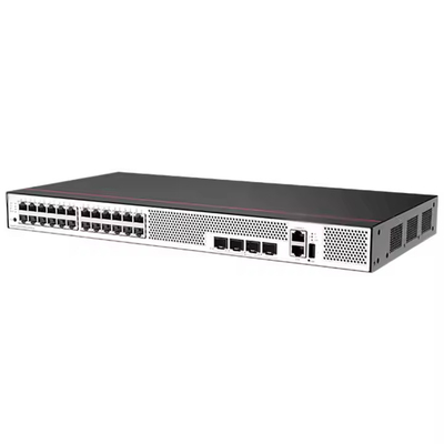 S5735S-L24T4X-A1 24 10/100/1000BASE-T منافذ Ethernet 4 10 جيجابيت SFP + AC