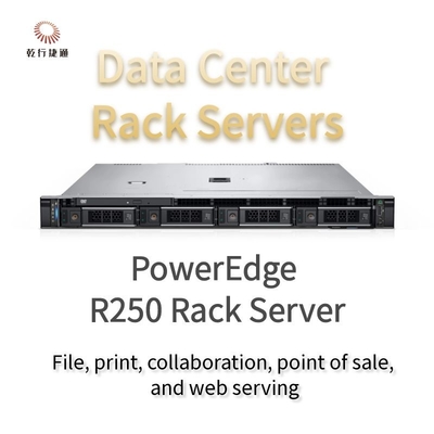 1U PowerEdge R250 خادم رف المخصصة