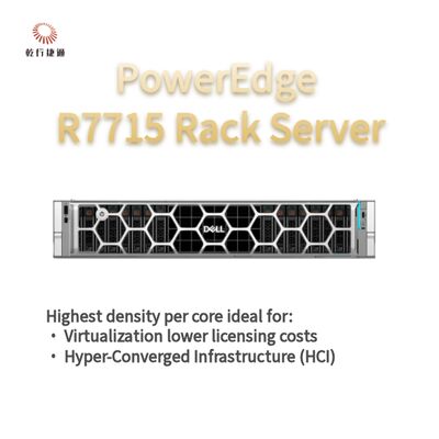 خادم الرف PowerEdge R7715 أداء وقيمة محسّنة