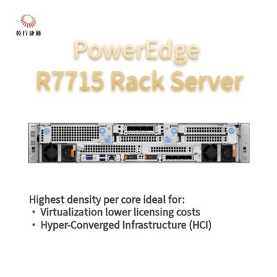 خادم الرف PowerEdge R7715 أداء وقيمة محسّنة