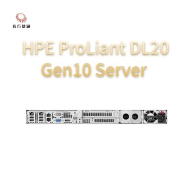 خادم HPE ProLiant DL20 Gen10 مضغوط متعدد الاستخدامات لمؤسسات سلسلة التجزئة، خادم 2 طريق، خادم تخزين البيانات
