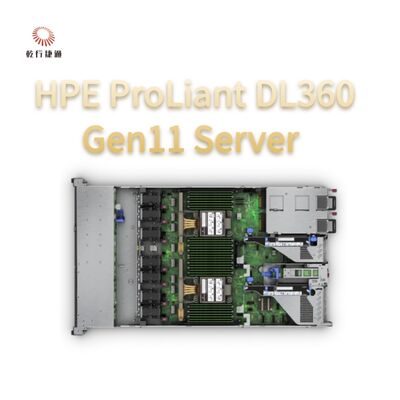 خادم الكثافة HPE ProLiant DL360 Gen11 خادم تخزين مخصص خادم طريقين