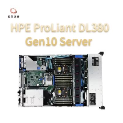 خادم HPE ProLiant DL380 Gen10، خادم ثنائي الاتجاه، خادم تخزين البيانات