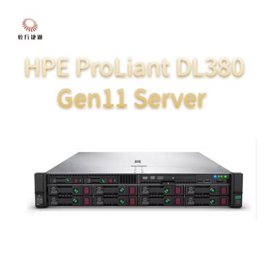 خادم الرف HPE ProLiant DL380 Gen11، خادم تخزين مخصص، خادم ثنائي الاتجاه