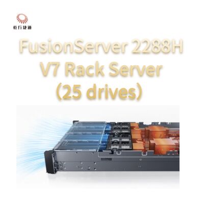 خادم الرف FusionServer 2288H V7 (25 محركًا) أداء قوي، وموثوقية وأمان عاليان، وتوفير فعال للطاقة، وصيانة وتشغيل ذكيان