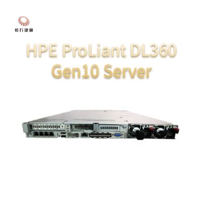 4 إلى 128 معالج أساسي HPE ProLiant DL360 Gen10 خادم رف للأجهزة الافتراضية وقواعد البيانات
