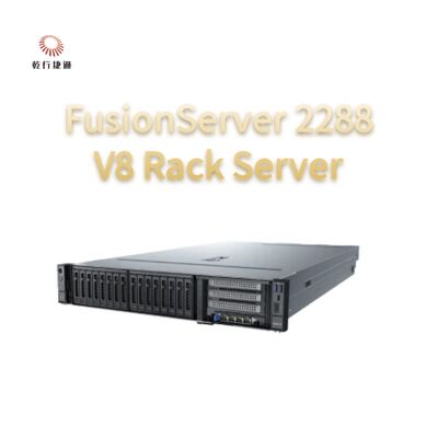 FusionServer 2288 V8 Rack Server أداء قوي، خادم 2 طريق، معالج Intel CPU
