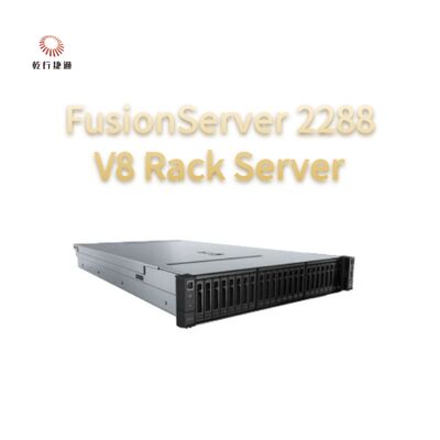 FusionServer 2288 V8 Rack Server أداء قوي، خادم 2 طريق، معالج Intel CPU