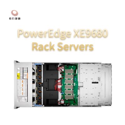 Dell PowerEdge XE9680 خادم تخزين رف، خادم ذاكرة رام، خادم تخزين ناس