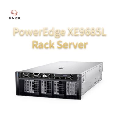 خادم الرف PowerEdge XE9685L - استدلال الذكاء الاصطناعي عالي الأداء وضبط دقيق للنماذج، نظام تخزين فلاش، خادم بمعالج Xeon