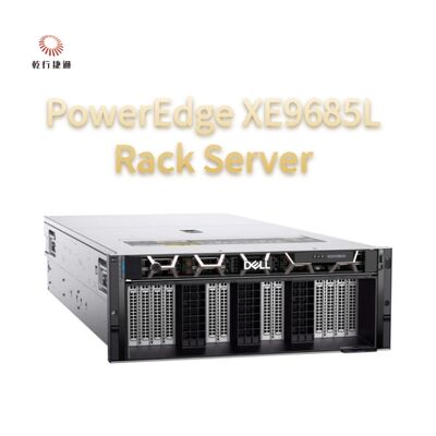 PowerEdge XE9685L Rack Server استنتاج الذكاء الاصطناعي عالي الأداء وتحسين النموذج أداء لا مثيل له لتميز الذكاء الاصطناعي في هيكل 4U المبرد بالسائل