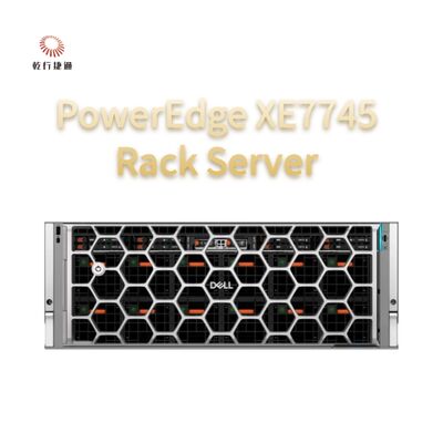 خادم رف PowerEdge XE7745 مع 8 وحدات معالجة رسومات و 192 نواة Zen5 لتسريع الذكاء الاصطناعي ودعم PCIe Gen 5