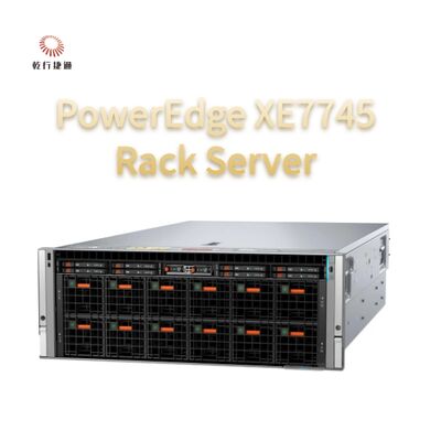 خادم رف PowerEdge XE7745 مع 8 وحدات معالجة رسومات و 192 نواة Zen5 لتسريع الذكاء الاصطناعي ودعم PCIe Gen 5