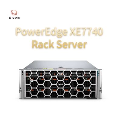 خادم رف PowerEdge XE7740 بمعالج Intel Xeon ذي 64 نواة لتسريع الذكاء الاصطناعي وذاكرة GPU بسعة 1.5 تيرابايت